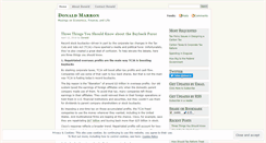 Desktop Screenshot of dmarron.com